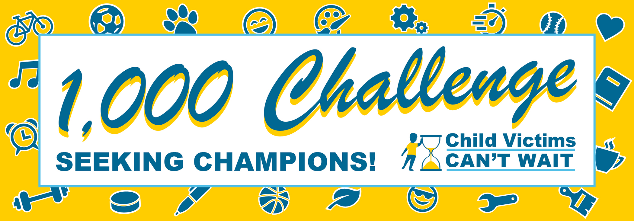 1000 Challenge webpage header