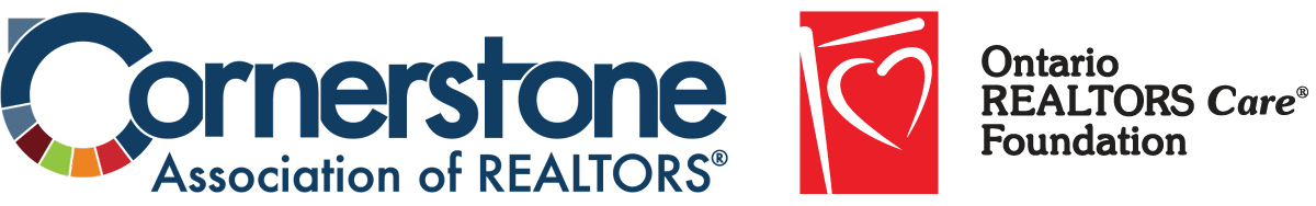 Cornerstone and Ontario Realtors Care logos