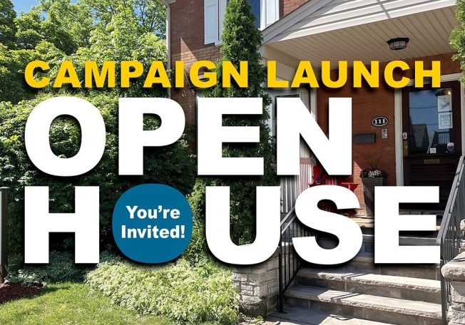 Open House for Campaign Kick-off - Website feature image